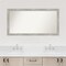 Dove Greywash Narrow Non-Beveled Custom Framed Bathroom Vanity Wall Mirror